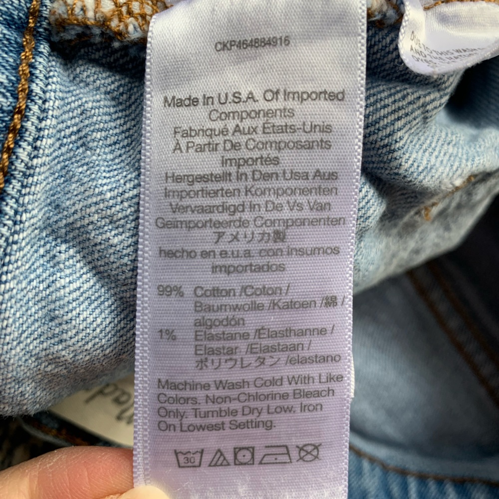 Madewell Perfect Vintage Wide Leg Jeans - Picture 14 of 16
